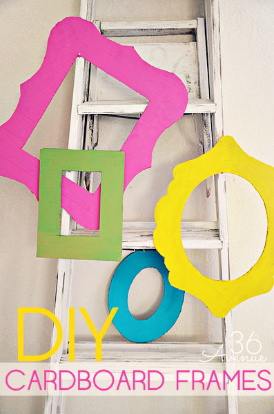 DIY Cardboard Frames