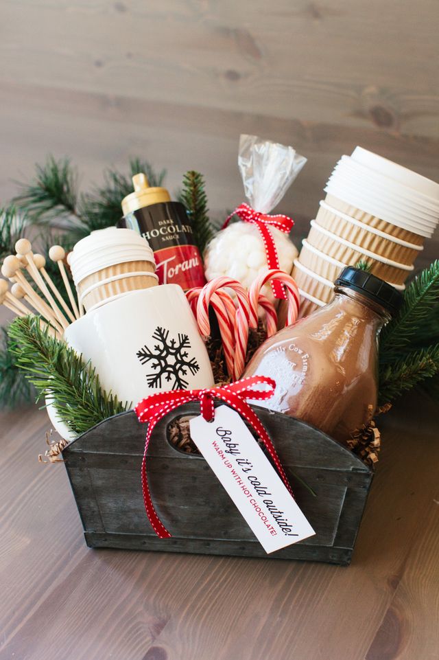 Hot Cocoa Gift Basket