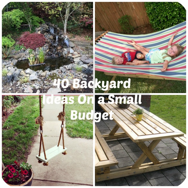 Diy Backyard Ideas On A Budget \u2013 House Decor Ideas