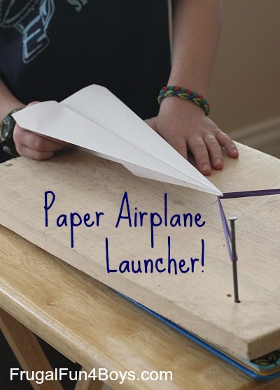airplane paper engineering launcher projects science diy fun crafts stem simple activities airplanes planes build boys project students fair fly