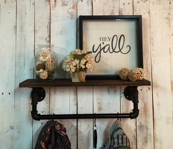 40 DIY Rustic Wood Shelves You Can Build Yourself