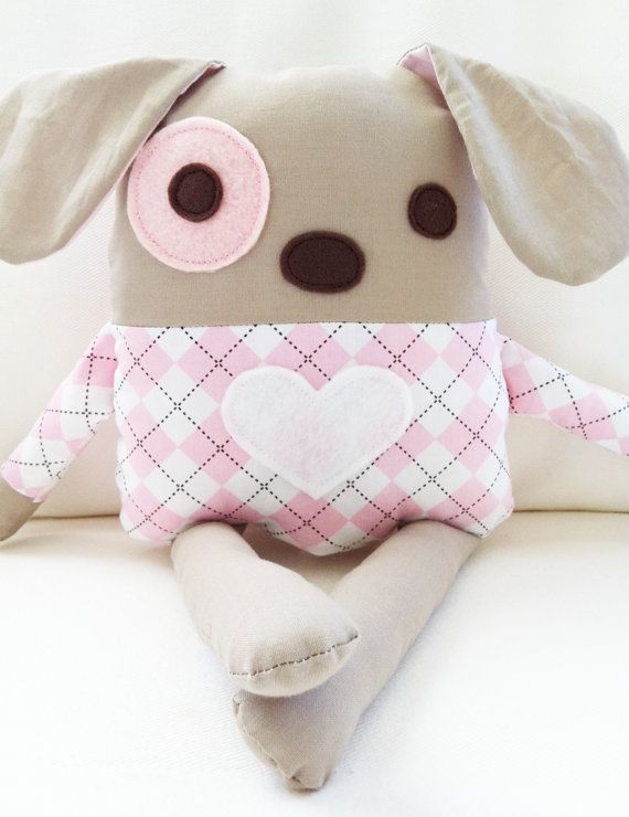 Dog Sewing Pattern Plush Dog Softie Pattern