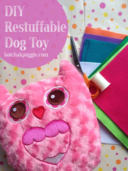 Restuffable, Easy DIY Dog Toy
