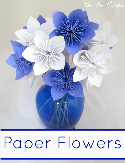 paper origami flowers