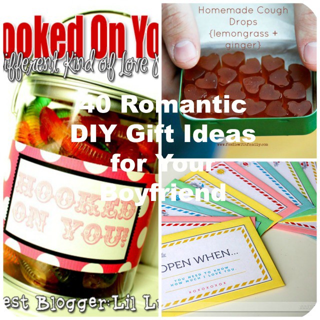 40 Romantic  DIY Gift  Ideas  for Your  Boyfriend  You Can Make