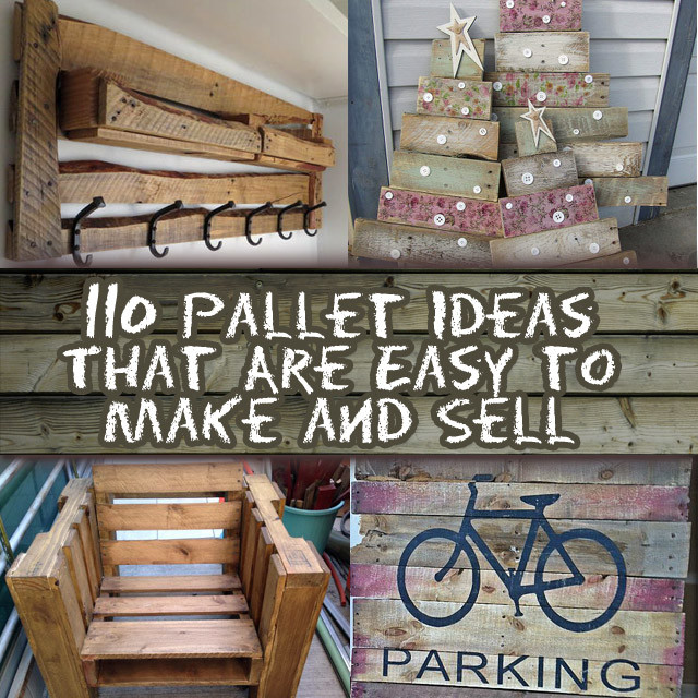 110 DIY Pallet Ideas for Projects That Are Easy to Make ...