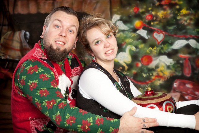 funny xmas card photos