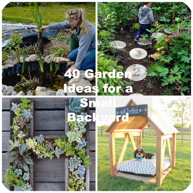 40 Garden Ideas For A Small Backyard