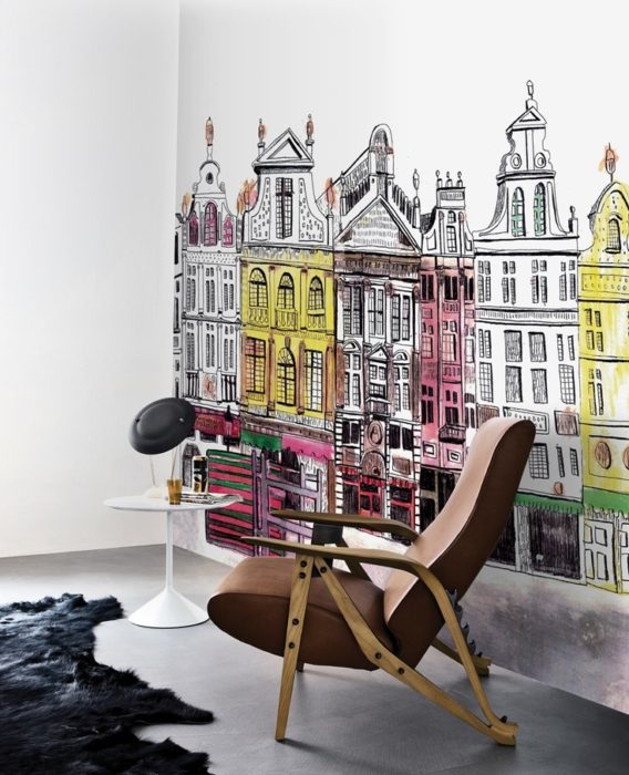 40 Creative Painting  Ideas  for Your Wall 