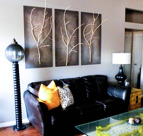 40 DIY  Wall  Art  Ideas  for Living  Room 